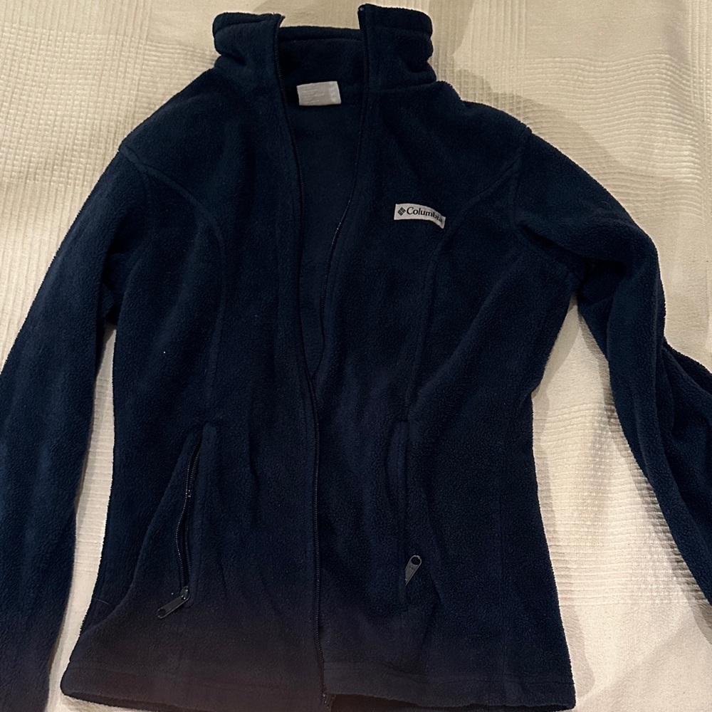 Columbia Women's Navy Fleece Jacket